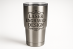 30oz Tumbler laser engraved